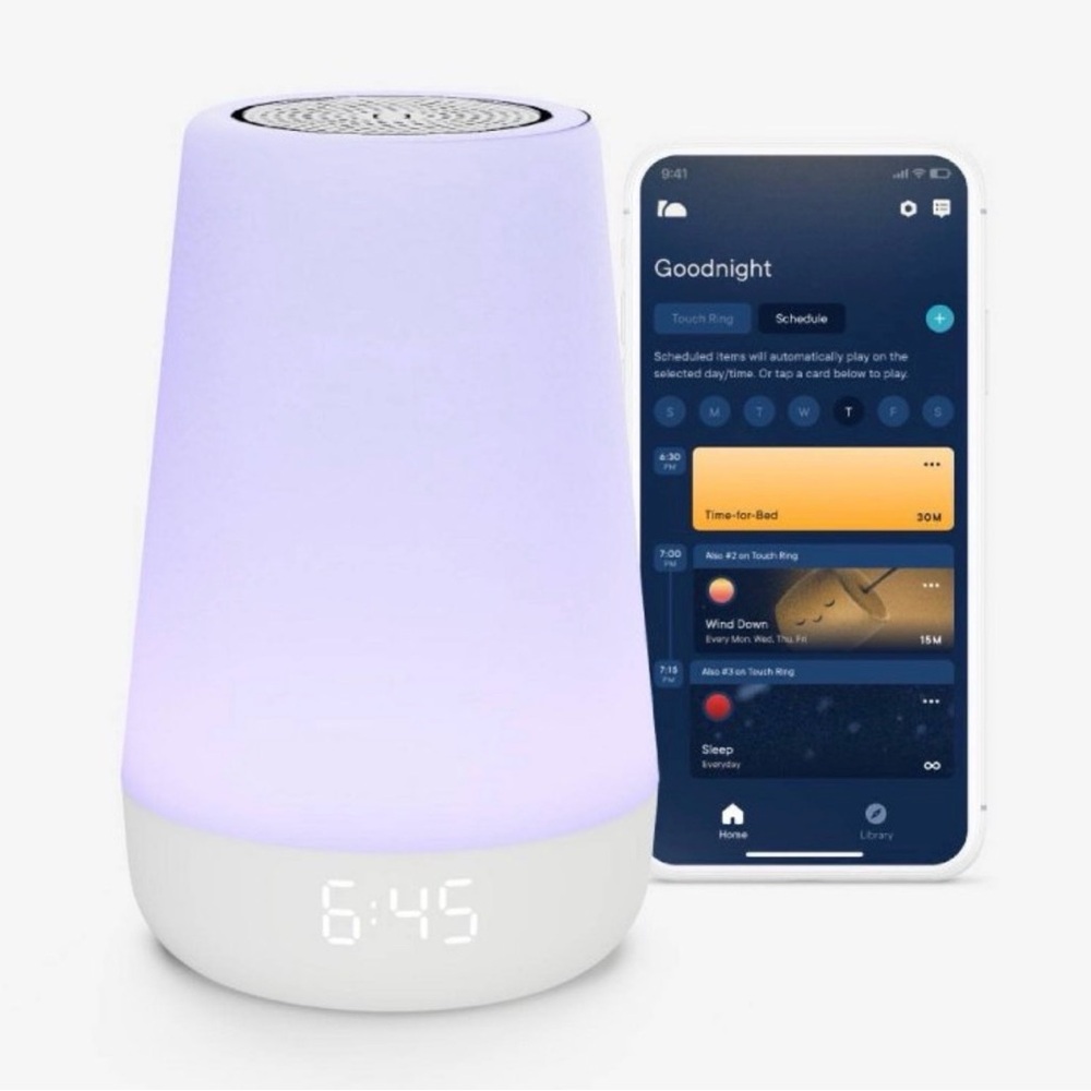 Hatch Rest 2nd Gen all-in-one sleep machine, nightlight and sound.